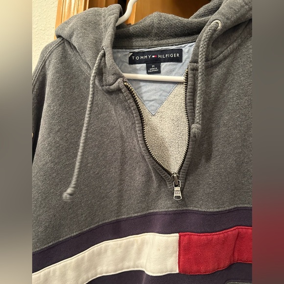 TOMMY HILFIGER CLASSIC STRIPE HOODIE UNISEX - Picture 5 of 11